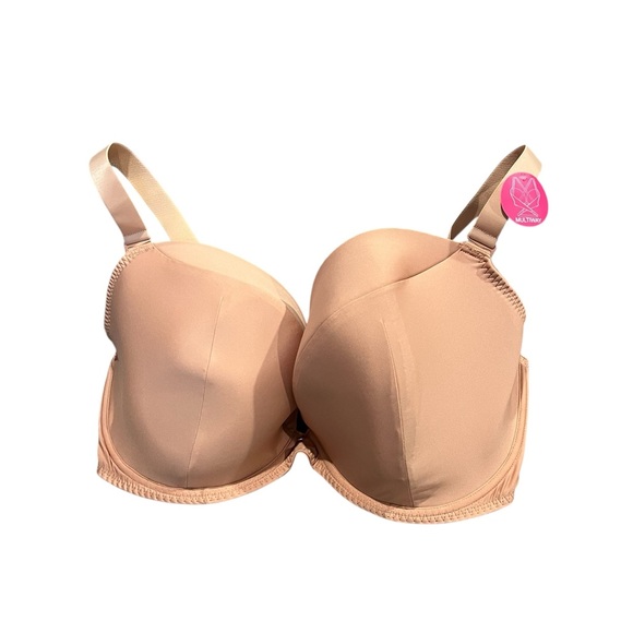 NWT Curvy Kate Super Plunge Multiway Padded Bra Latte 40K Underwire - Picture 1 of 9